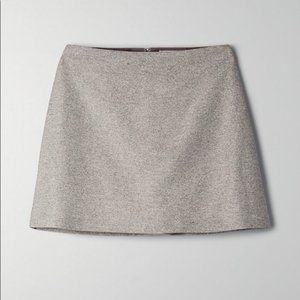 NWT Aritzia Wilfred Classic Mini Wool Skirt